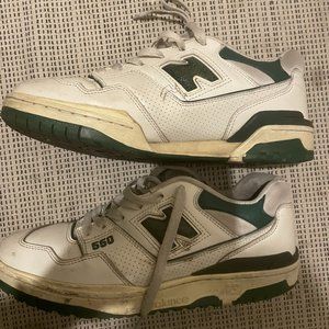 Aime Leon Dore x New Balance 550 White & Green Size 8.5